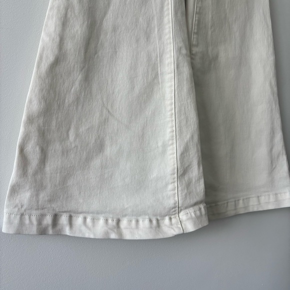 We The Free Venice Beach Flare Pull On Cream Off-White Wide Leg Jeans Size 27 - Picture 6 of 11